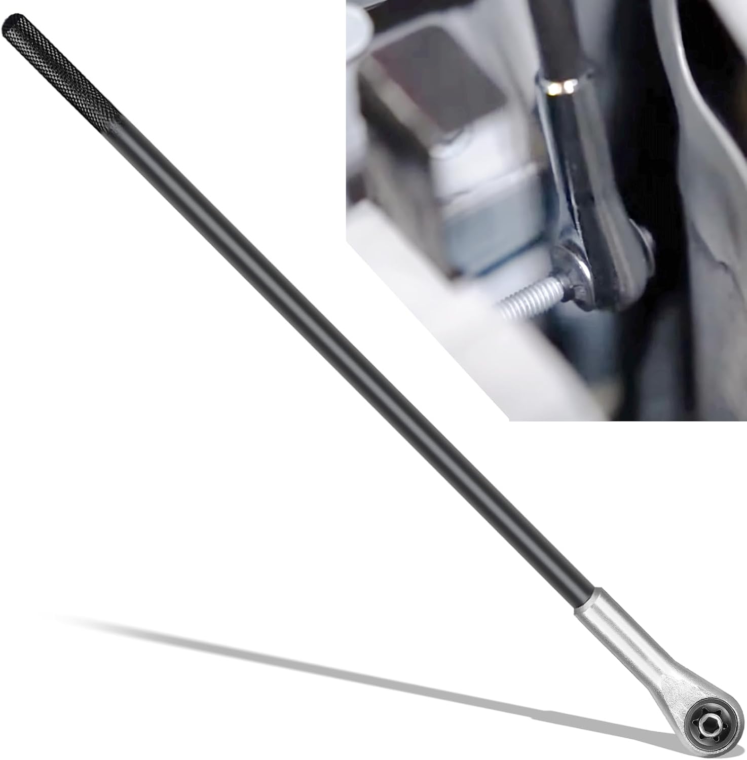 14540 Headlight Adjusting Ratchet Wrench for Ford, 4MM Hex Tool for Headlight Adjustment Screw