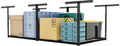 The Atlas 4 x 8 ft Adjustable Height Overhead Garage Storage Rack 900 lbs Heavy