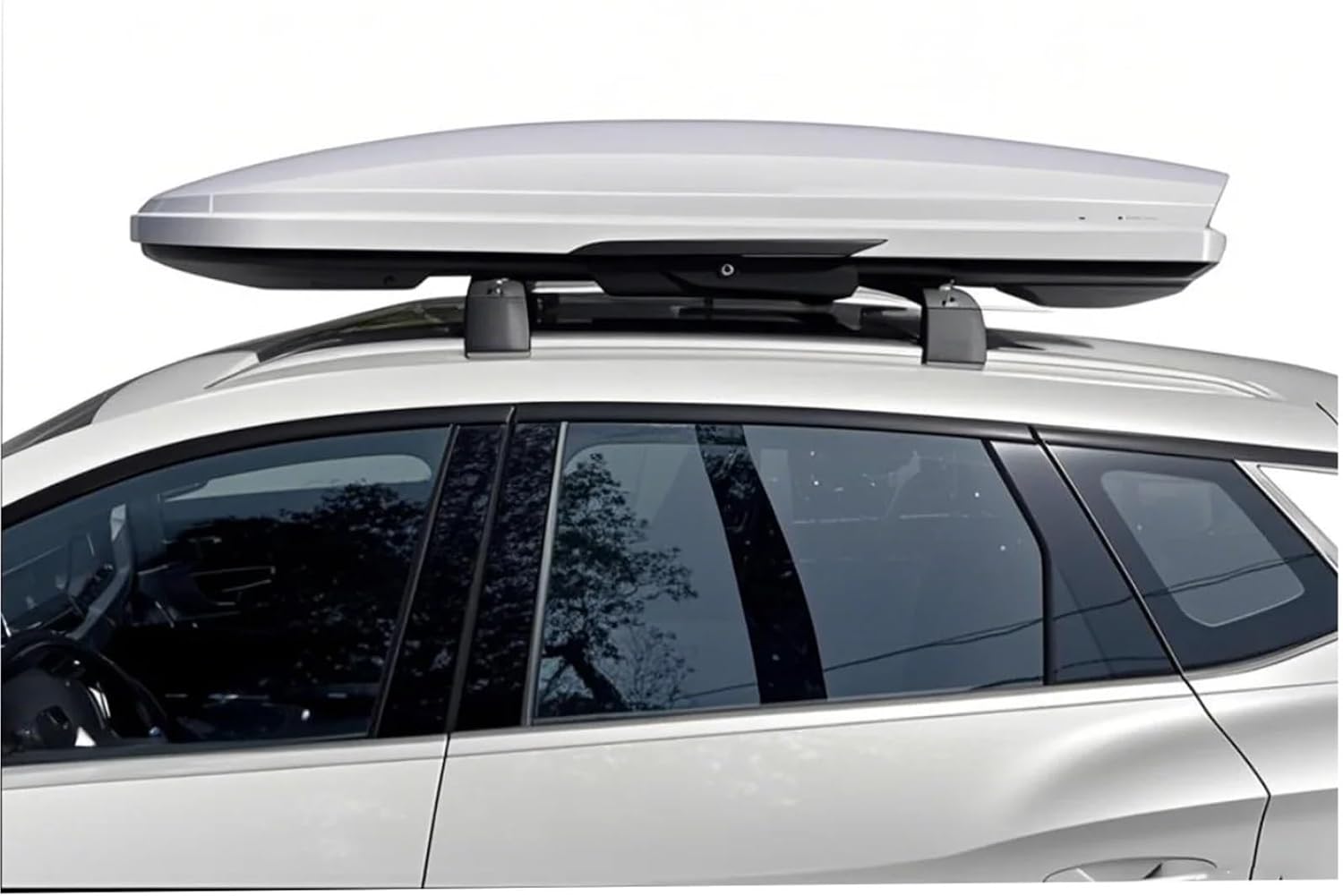 Car Roof Luggage Cargo Compatible with Carrier Box 450L Roof Box Compatible with 4x4 White Or Black Roof Boxe Bag(Other)