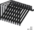 closet rod brackets 11x9.5in, closet shelf brackets 10, main product view