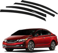 AUTOCLOVER Tape-On Rain Guards Window Visors 4 Pcs Set