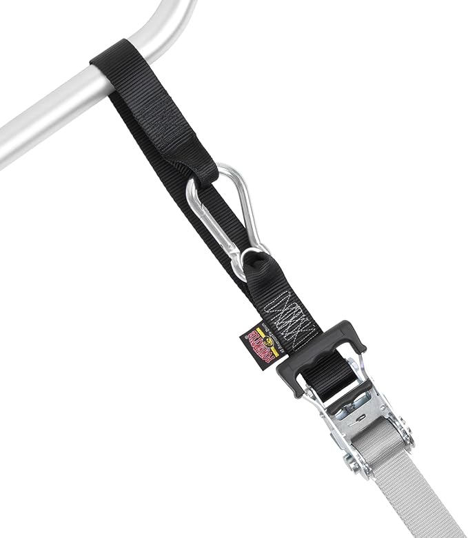 PowerTye - Made in USA - Extra Long Ratchet Tie Down Straps, Heavy Duty - Image 2