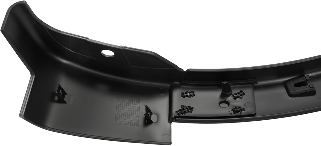 ALMULOO Front Right Fender Flares Compatible with 2015-2017 Land Rover Discovery Sport With Sensor Hole Replacement for LR058527 LR058528, Wheel Arch Covers, Plastic PP Passenger Side