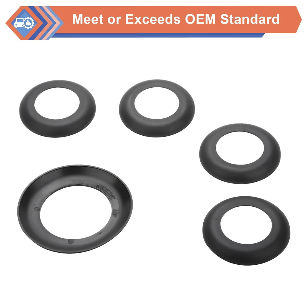 Fifth Wheel Hitch Puck Cover Plug Trim Ring Kit, Gooseneck Towing Setups Hitch Hardware Kit Compatible with Ford Vehicle 2011-2022 F250 F350 F450 F550 Super Duty, Replace#BC3Z-99000A25-A