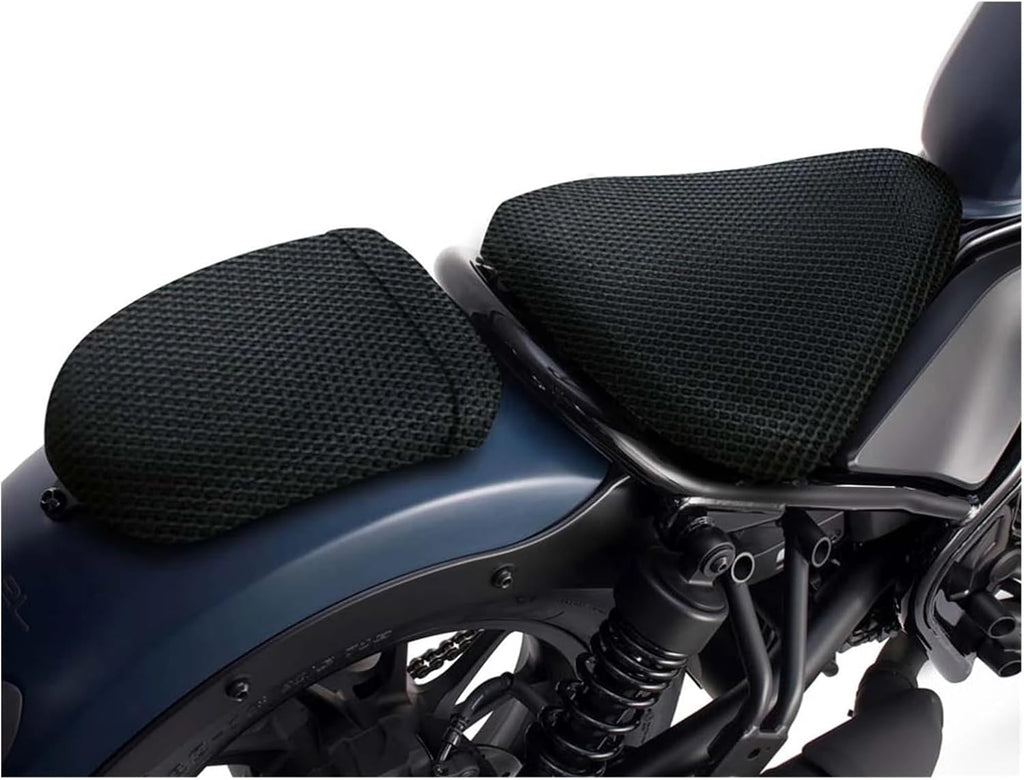 Anti-Slip 3D Mesh Fabric Seat Cover Breathable Cushion for Ho&nda for Rebel CMX 500 300 2017-2020 CMX 1100 for Rebel 2021 Parts Covers