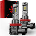H 11 Led Bulbs, 40000lm 800% Brightness Fog Lights Bulbs Real 1:1 Mini Size