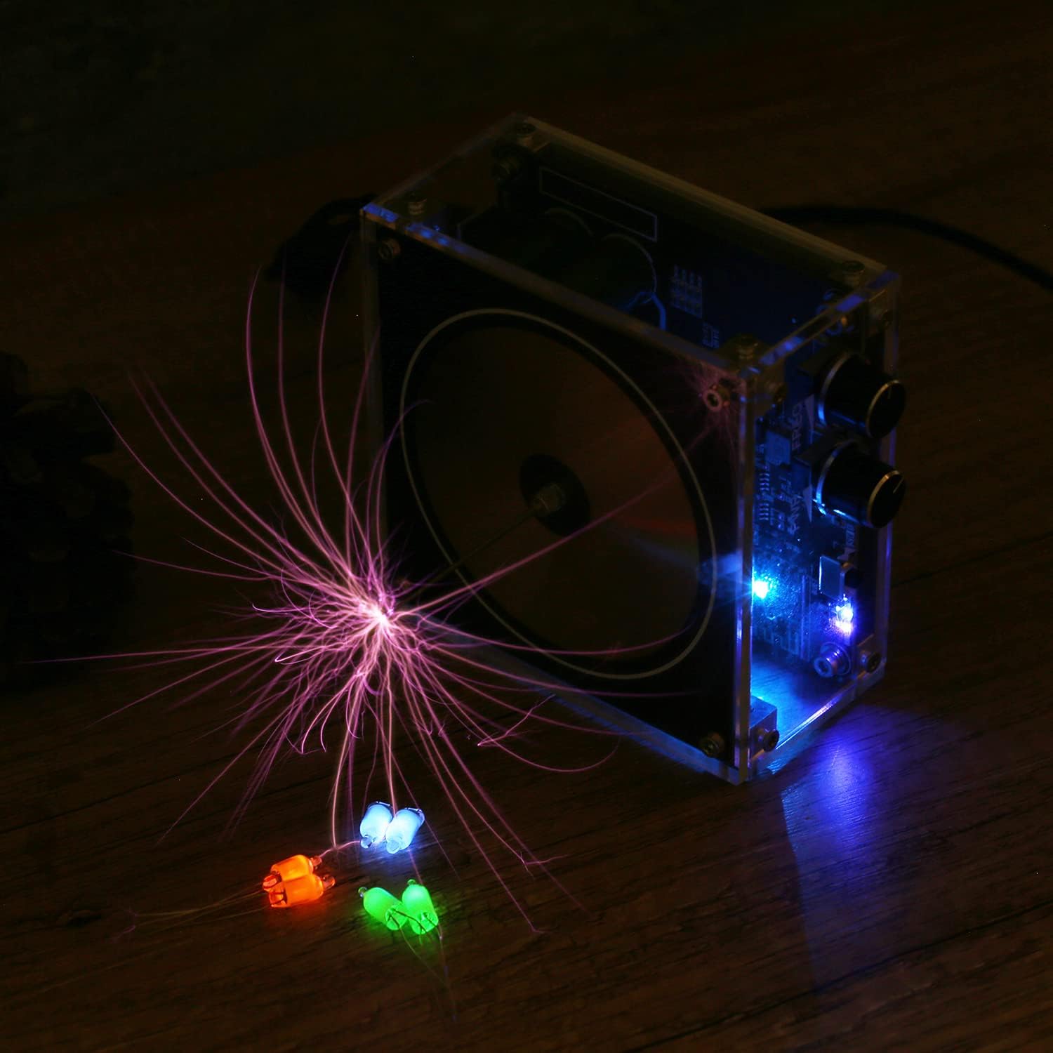 Joytech Tesla Coil Wireless Transmission Demonstration Tool Lamp Neon Light YS13