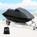 Waterproof Jet Ski Cover for Yamaha VX Cruiser/VX Cruiser HO 2021-2024, 600D Trailerable Jet Ski Cover with 2 Air Vents, Heavy Duty Oxford All Weather Waverunner Cover