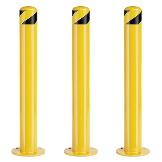 Safety Bollard Post, 3.5" D Parking Bollard, by SpecializeinYourNeeds