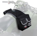 KEMIMOTO ATV Tank Bag Water-resistant Warm Cooler All Terrain Vehicles Accessories Motorcycle Saddle Bag Compatible with Sportsman Scrambler FourTrax Grizzly Snowmobile Bicycle, Black
