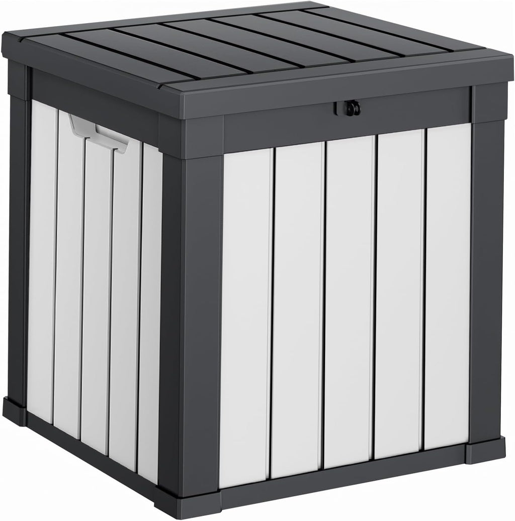 patiozen 50 gallon resin deck box, lockable patio, main product view