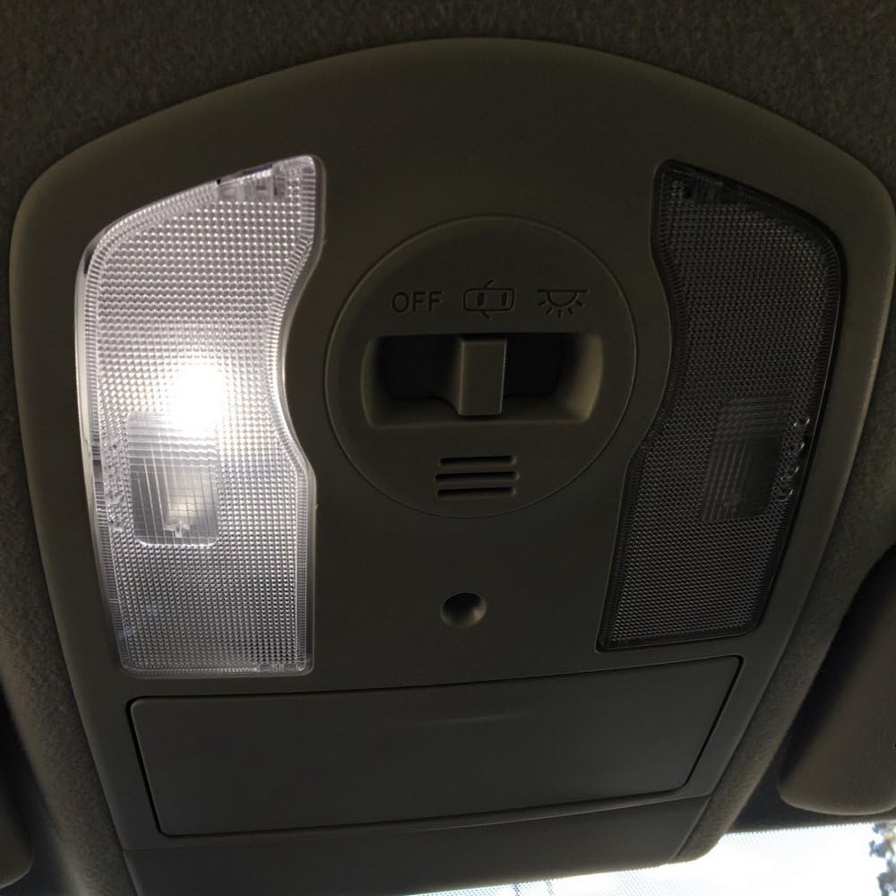 3 Pcs LED Car Interior Reading Lights for Toyota Prius 30 series,72 LEDs 2835 SMD 6000K White, High Brightness