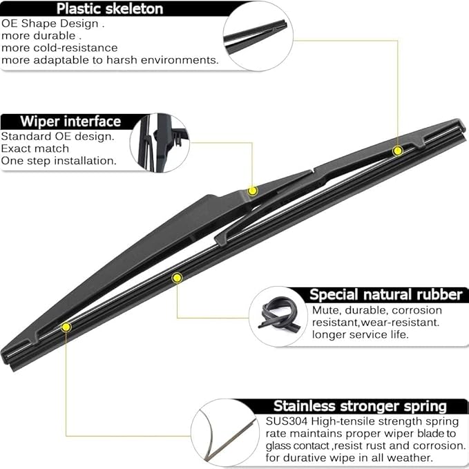AUTOBOO 26"+20" Windshield Wipers - Image 3