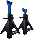 ANTPOWER Car Jack Stands 3 Ton (6,600 lbs) with Double Locking Heavy Duty 11.2"-16.8" Adjustable for Lifting SUV, Pickup Truck Garage 6000 lbs Capacity 1 Pair