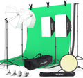 raleno photography lighting kit, 8.5x10ft backdrop stands with, main product view