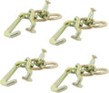 G70 Heavy Duty 4Pcs 5/16 RTJ Cluster Hook Set Replacement for Car Hauler Towing Trucks Wrecker ﻿