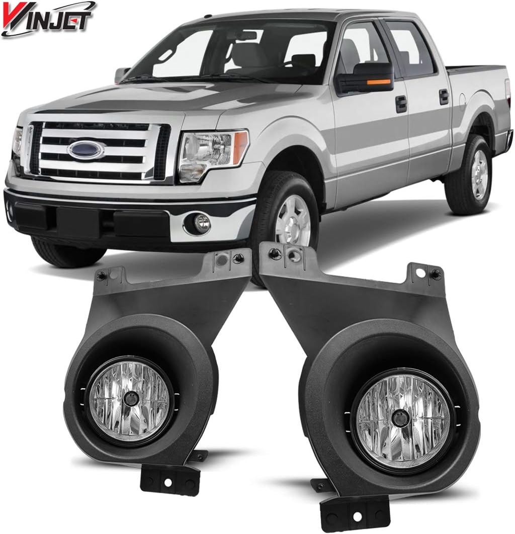 Winjet WJ30-0609-09 OEM Series for [2009-2010 Ford F-150] Driving Fog Lights