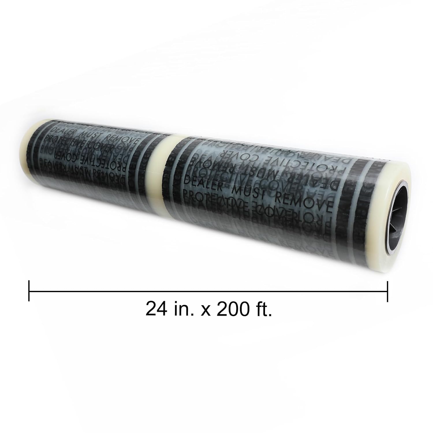 ARMOURISE 4 mil Adhesive Car Carpet Protector Film Roll, Sticky Car Floor Mats Protector Cover Sheets, 24" x 200'