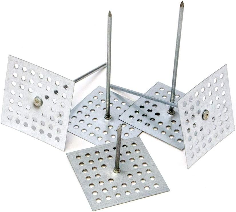 perforated insulation hanger, pins, 6-1/2", pack of 100, main product view