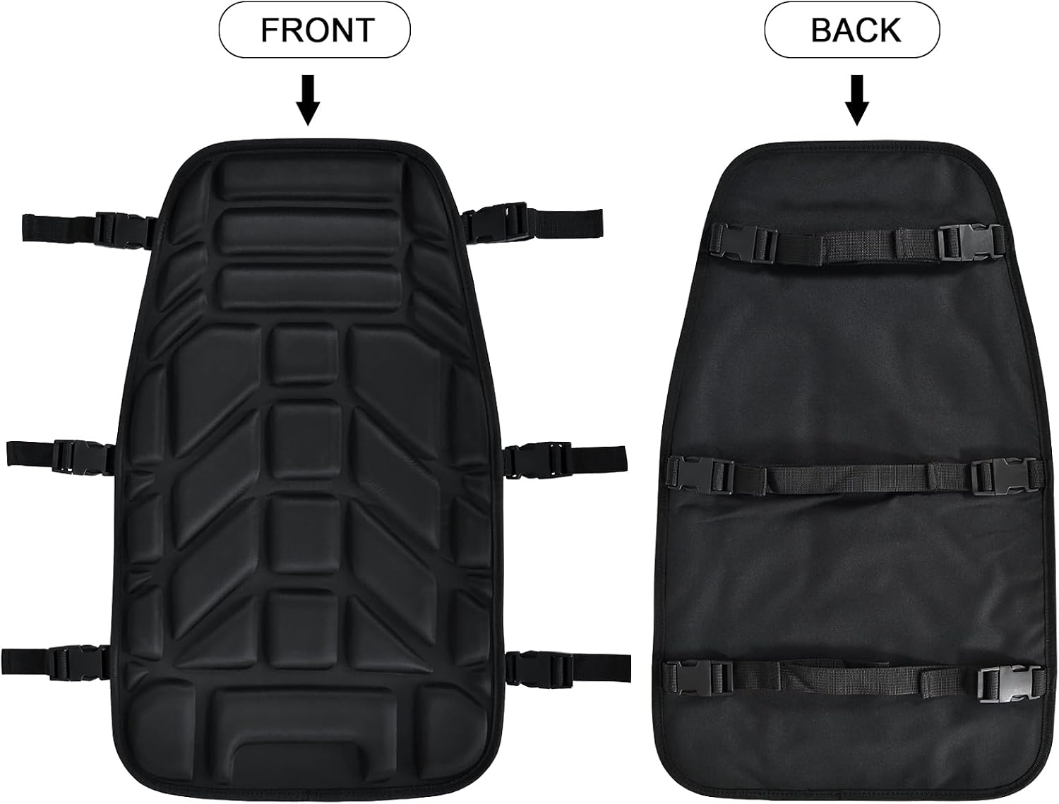 SaferCCTV Motorcycle Seat Cover ATV Padded Seat Protector,Motorcycle Seat Cushion Air Cooling 3D Motorcycle Seat Pad