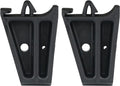 2 Pcs Grille Overslam Bumper | Compatible with 2002-2005 Dodge Ram 1500 2500 3500 Truck Accessories | Replaces 55077387AA Front Hood Bump Grill Cushion