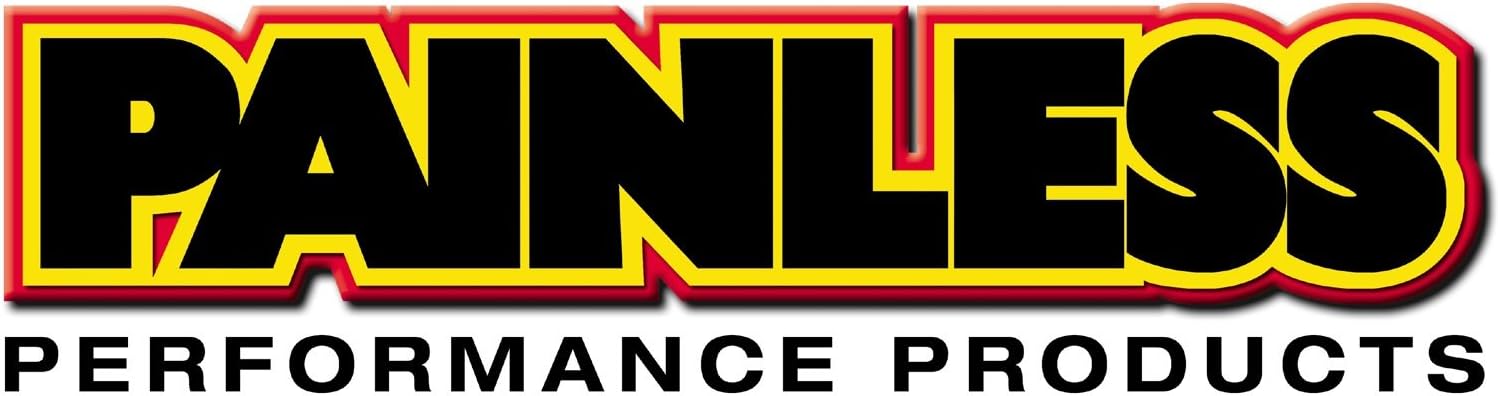 Painless Performance 70818 14-Gauge Yellow TXL Wire w/Black Stripe (50' Roll)