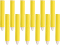 12pcs Waterproof Tire Paint Pen White Wax-based Tire Marker Pen Anti-slip Barrel for Smooth Marking for Repair Work and Logistics Work