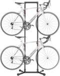 teraysun Indoor 4 Bike Storage Rack, Adjustable Arm Hook by TERAYSUNBICYCLEACCESSORIES