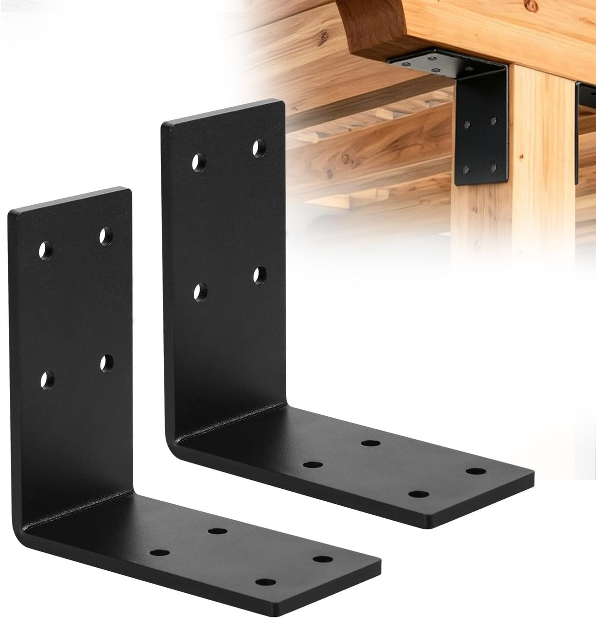 heavy duty l right angle bracket 6"x6", 2, main product view