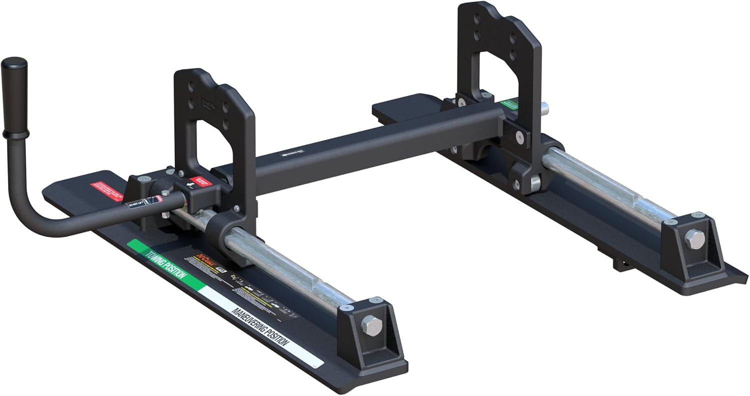 CURT 16560 R16 5th Wheel Roller for Short Bed Trucks, 16,000 lbs