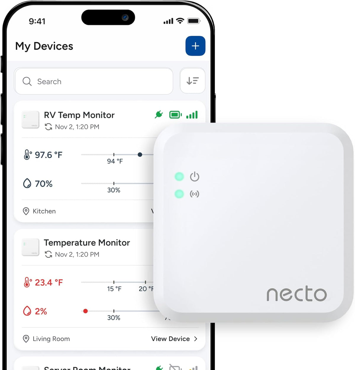 Necto RV Pet Temperature Monitor