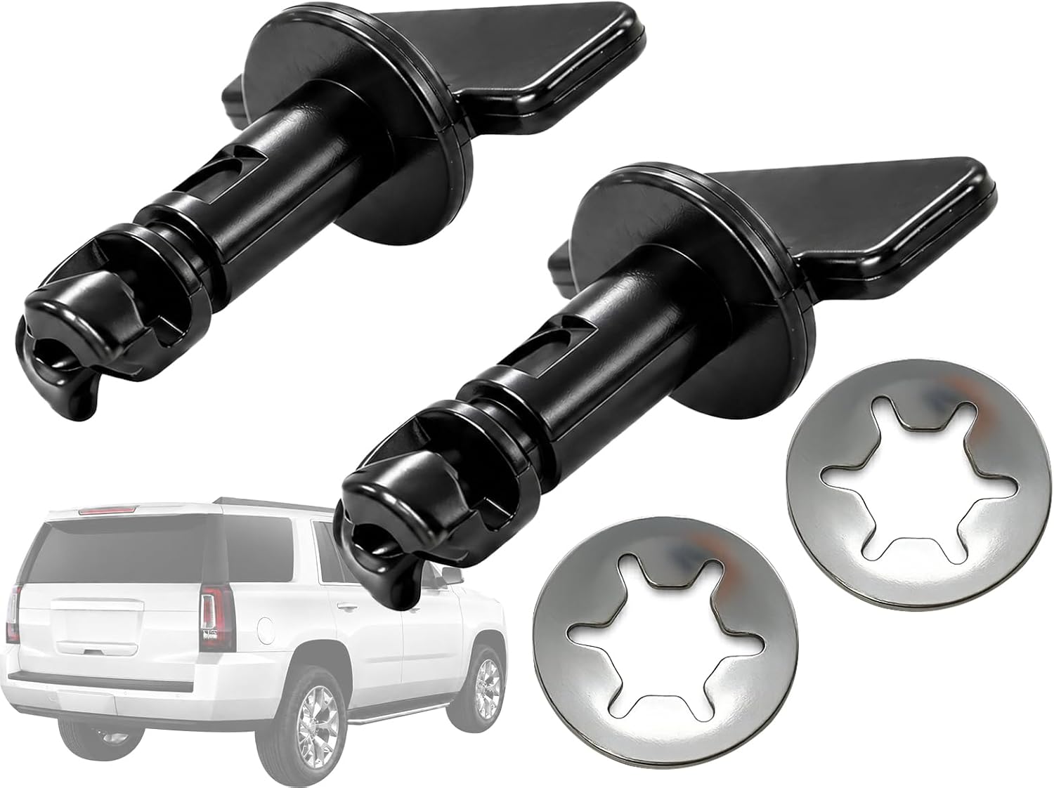 APA Replacement Two Pieces of Bolts and Retainers for 2015-2024 Tahoe Yukon Denali Traverse Hitch Cover 11612235 11612237 Two-Piece Pack