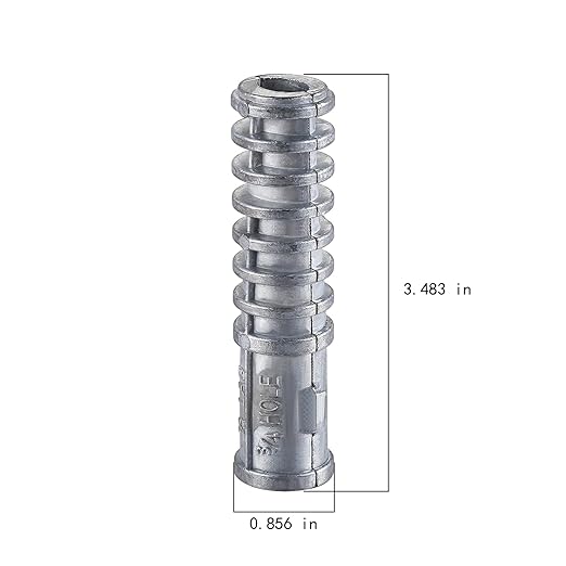 Wensilon 5/8 * 3 Lag Shield Anchor Long Zinc Alloy Bolts Concrete Anchors - Image 2