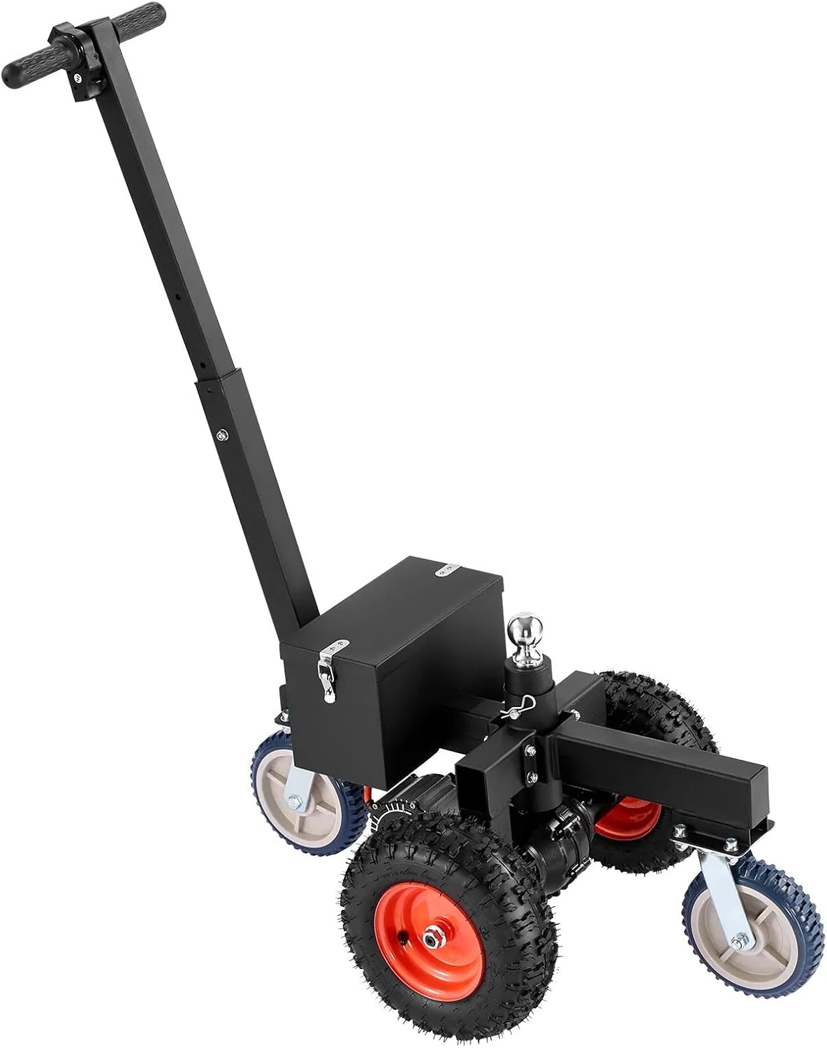 3600 Lbs Electric Trailer Dolly, DC 24V 800W Motorized Mover with 2 & 1-7/8 Inch Hitch Balls for RV, Cargo and Boat Trailers