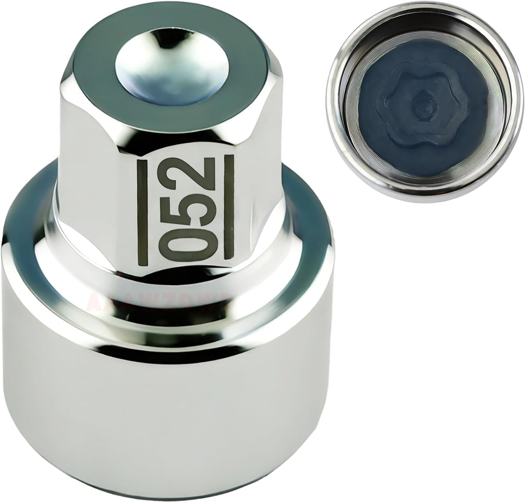 #052 Compatible with BMW 1 3 5 7 8 X2 X3 X5 X6 Wheel Lock Key Tire Lug Key | 052 Wheel Locking Nut Key Replacement