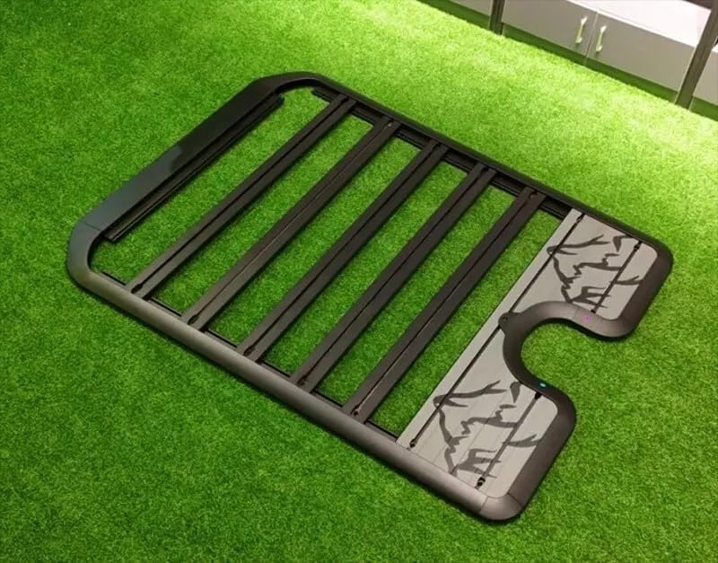 Roof Rack Platform Cargo System Fits for Tesla Model Y 2021-2024 Rooftop Cargo System Luggage Carrier Adjustable Crossbar