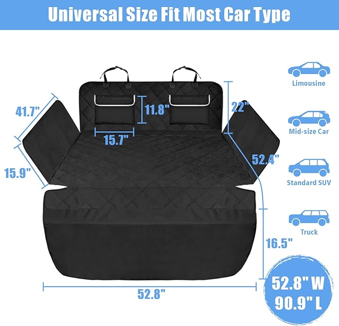 F-color SUV Cargo Liner for Dogs - Image 4