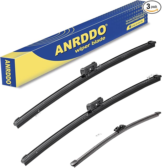 3 wipers Replacement For 2017 2018 2019 2020 2021 2022 2023 Mini Cooper by ANRDDO
