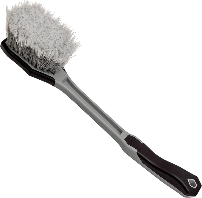 VIKING Car Wash Brush, Wheel and Fender Brush, Long Handle Tire Cleaner by VikingCarCare