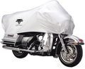 Nelson Rigg XL Motorcycle Half Cover All-Weather, 100% Waterproof, Taped Seams, Free Stuff Sack, Fits most Touring motorcycles Harley Davidson Ultra or Honda Goldwing