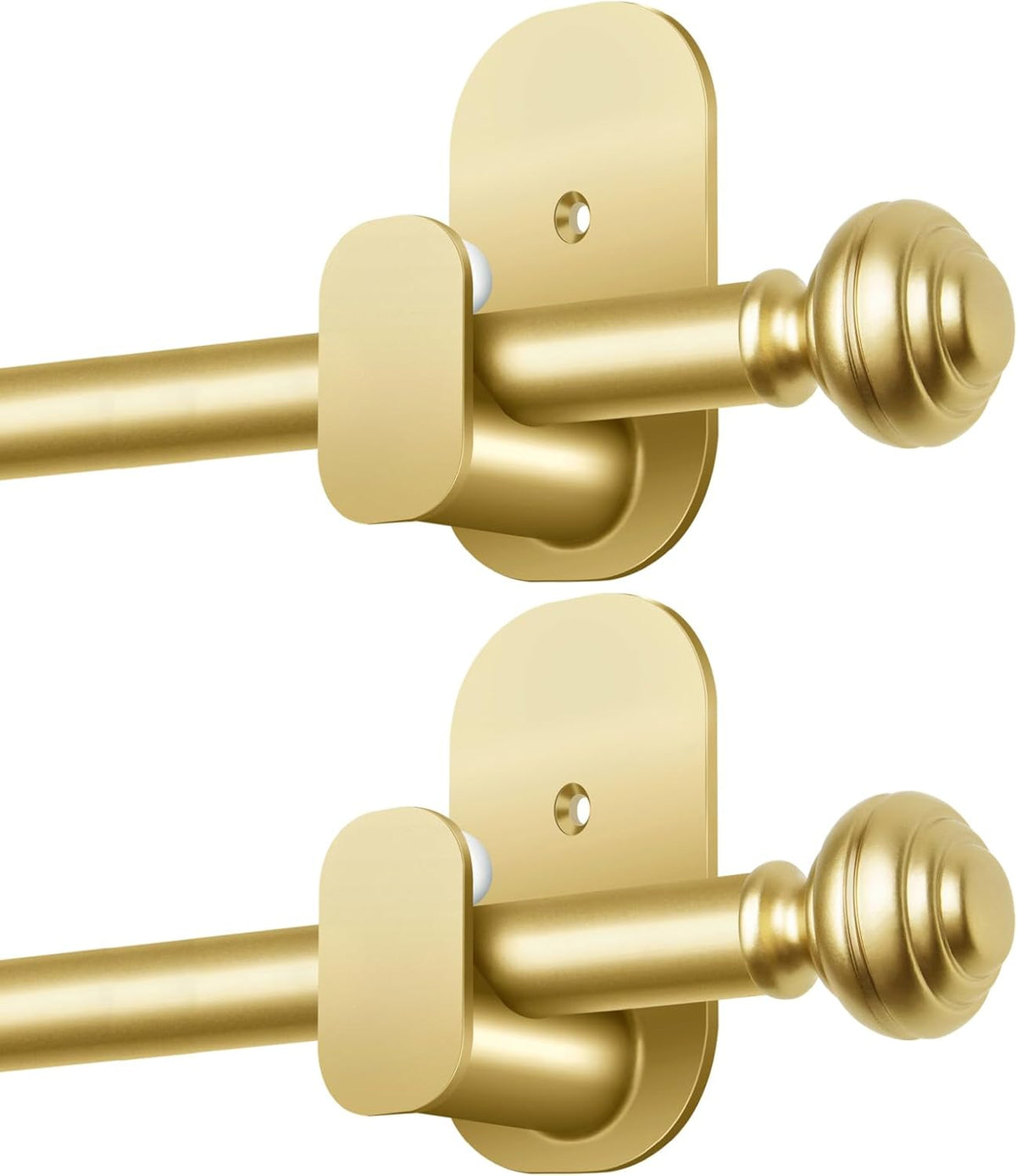 kamanina curtain rods no drilling 2 pack 32-58", main product view