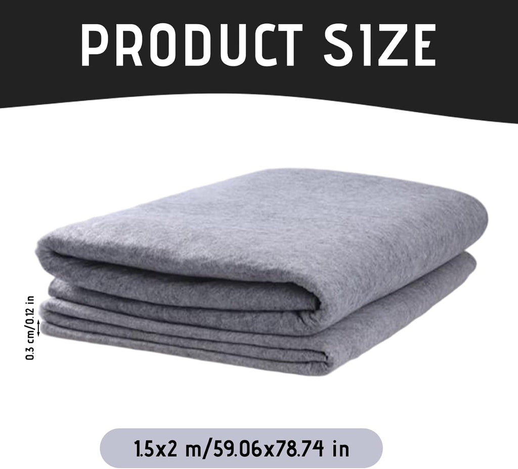 Carpet for Car, Car Carpet 0.12 Inch Thick Large Size Multipurpose 59.06x78.74 Stain Resistant Liner for Truck Auto RV Boat Marine