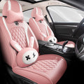 cute bunny seat cover 5 set with waterproof, main product view