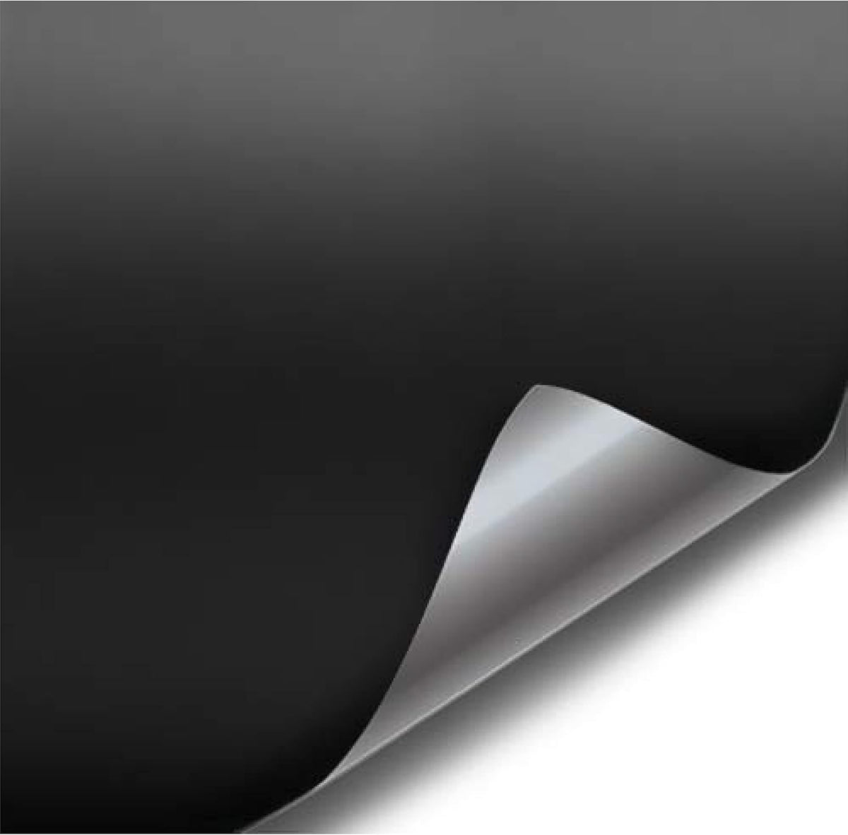 vvivid matte black car wrap adhesive film with, main product view