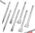 geinxurn sds max chisels, 7pcs 12-inch long masonry, main product view