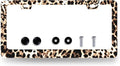 Brown Leopard License Plate Frame Animals License Plate Holder Stainless Steel by RNKATIH