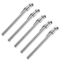 5pcs Car Tire Pressure Pen Tire Tread Gauge Heavy Duty Compatible Portable