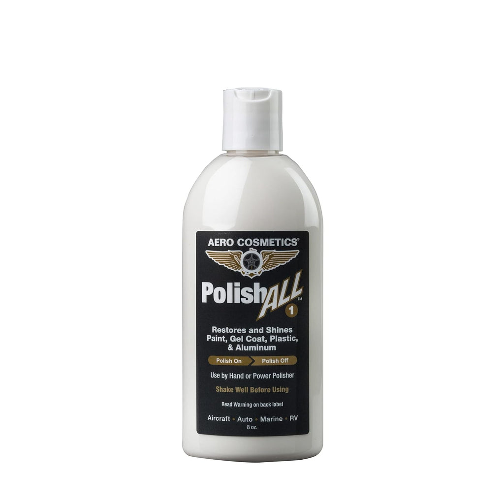 Polish All Aircraft Grade Paint, Aluminum & Plastic Window Polish for Your Car Boat RV Motorcycle 8oz …