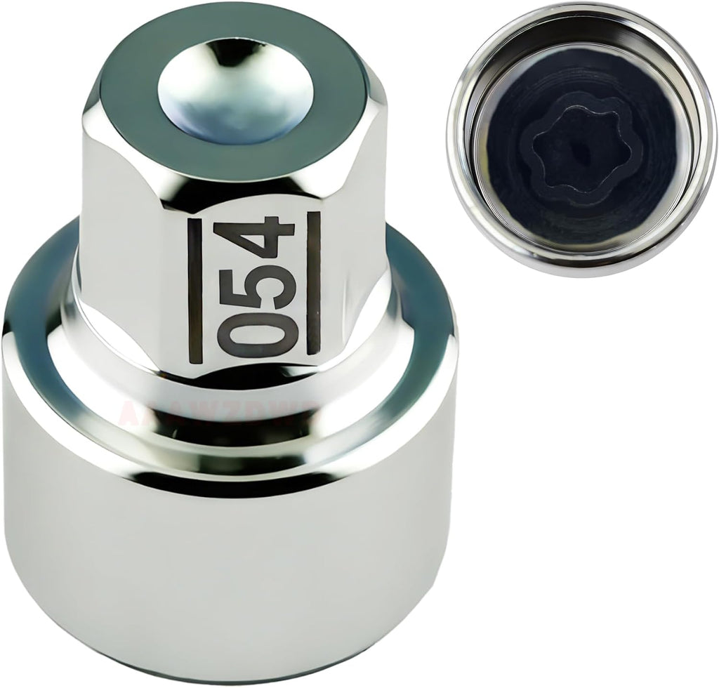 #054 Compatible with BMW 1 3 5 7 8 X2 X3 X5 X6 Wheel Lock Key Tire Lug Key | 054 Wheel Locking Nut Key Replacement