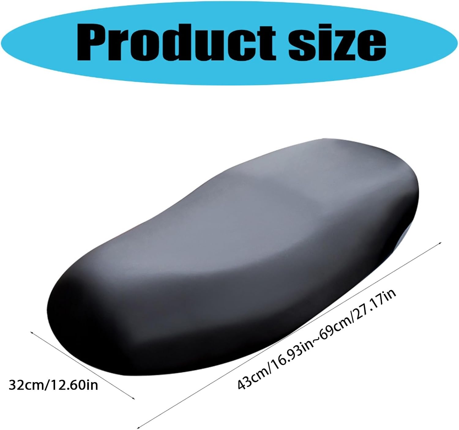 Motorcycle Seat Covers Protector Cushion Elastic PU Leather Electric Bike Seat Full Covers Motorcycle Protector